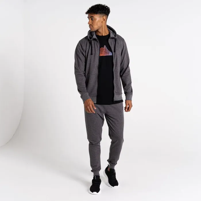 Dare 2b Recharging Hoodie Charcoal Grey Marl Men Hoodies and Sweatshirts