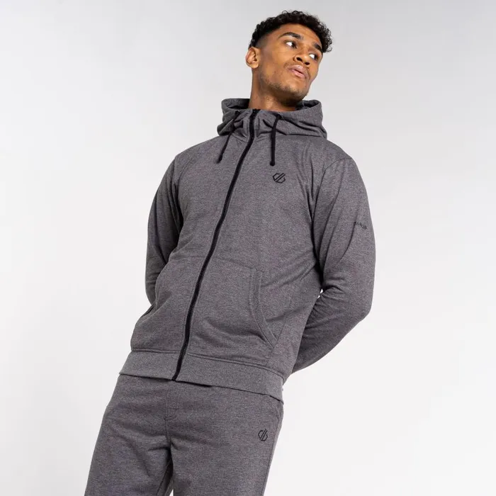 Dare 2b Recharging Hoodie Charcoal Grey Marl Men Hoodies and Sweatshirts
