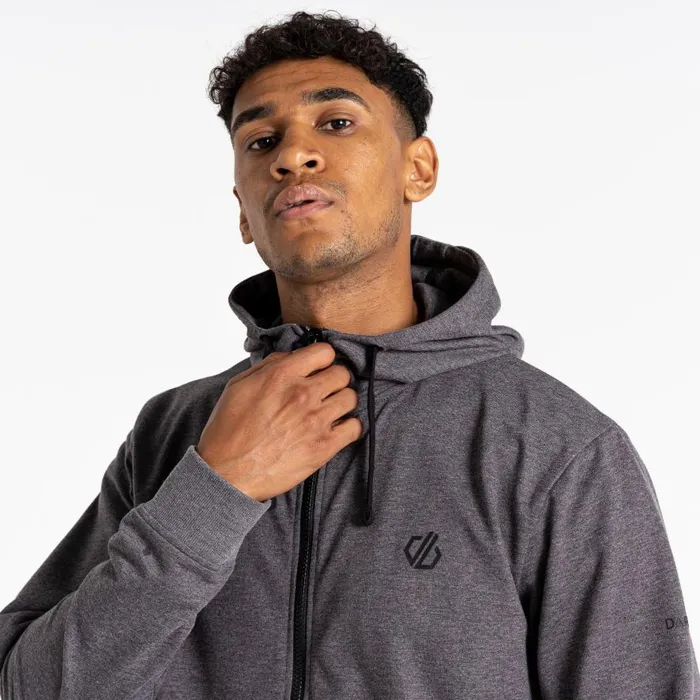 Dare 2b Recharging Hoodie Charcoal Grey Marl Men Hoodies and Sweatshirts