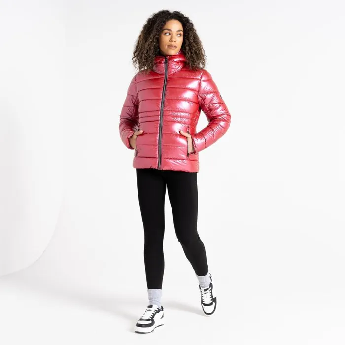Dare 2b Reputable II Puffer Jacket Earth Rose Metallic Women Insulated Jackets