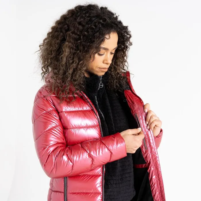 Dare 2b Reputable II Puffer Jacket Earth Rose Metallic Women Insulated Jackets