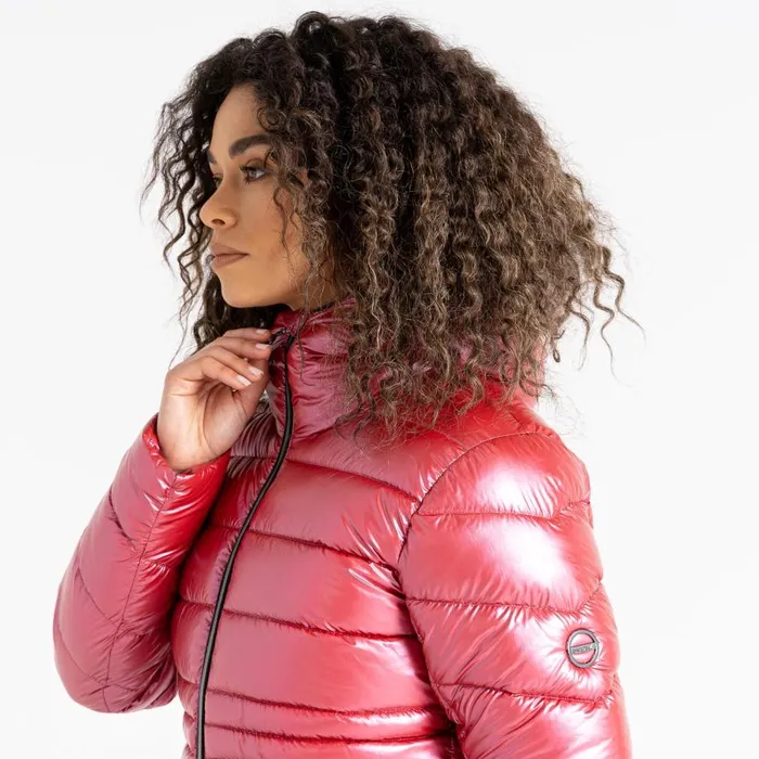 Dare 2b Reputable II Puffer Jacket Earth Rose Metallic Women Insulated Jackets