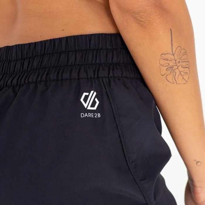 Dare 2b Sprint Up 2in1 Shorts Black White Women Shorts