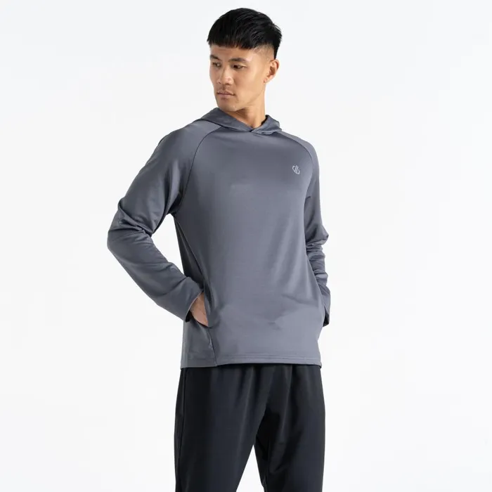 Dare 2b Sprinted Fitness Hoodie Dark Storm Men Hoodies and Sweatshirts