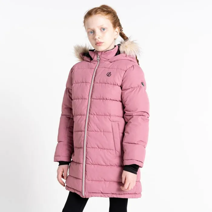 Dare 2b Striking II Waterproof Jacket Mesa Rose Kids Insulated Jackets