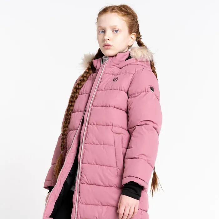 Dare 2b Striking II Waterproof Jacket Mesa Rose Kids Insulated Jackets