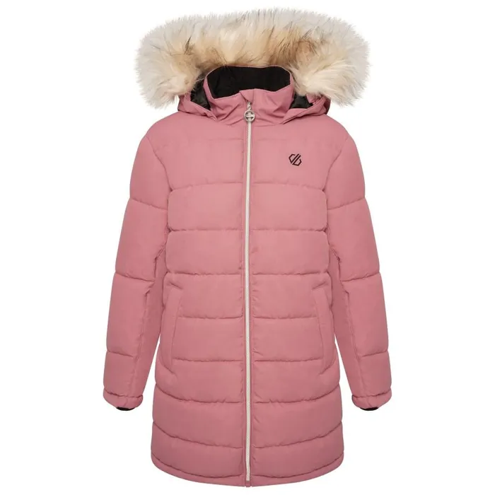 Dare 2b Striking II Waterproof Jacket Mesa Rose Kids Insulated Jackets