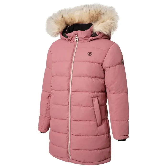 Dare 2b Striking II Waterproof Jacket Mesa Rose Kids Insulated Jackets