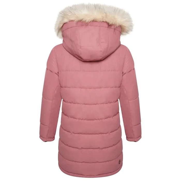 Dare 2b Striking II Waterproof Jacket Mesa Rose Kids Insulated Jackets