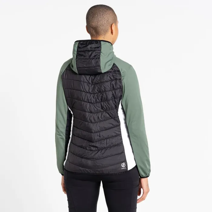 Dare 2b Surmount II Recycled Wool Hybrid Jacket Duck Green Women Midlayers