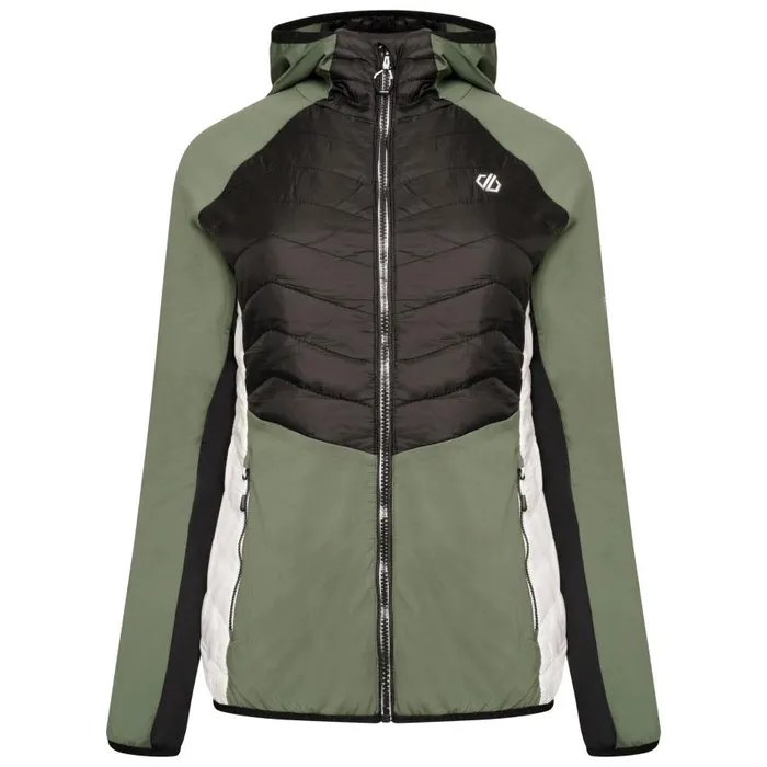 Dare 2b Surmount II Recycled Wool Hybrid Jacket Duck Green Women Midlayers