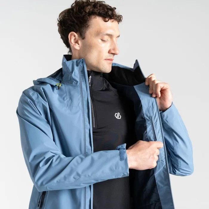 Dare 2b Switch Out II Waterproof Jacket Coronet Blue Men Waterproof Jackets