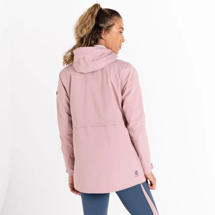 Dare 2b Switch Up Recycled Waterproof Jacket Dusky Rose Women Waterproof Jackets