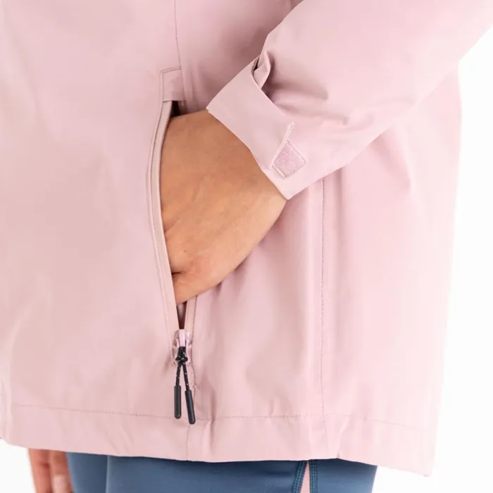 Dare 2b Switch Up Recycled Waterproof Jacket Dusky Rose Women Waterproof Jackets