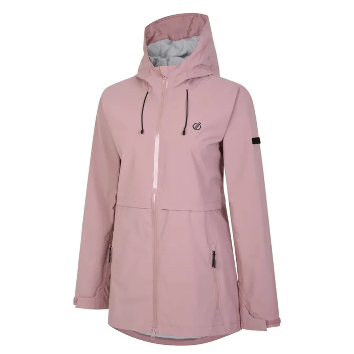 Dare 2b Switch Up Recycled Waterproof Jacket Dusky Rose Women Waterproof Jackets