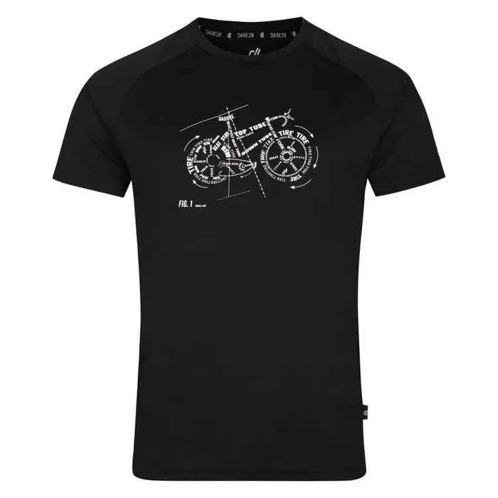 Dare 2b Tech TShirt Black Men Graphic TShirts