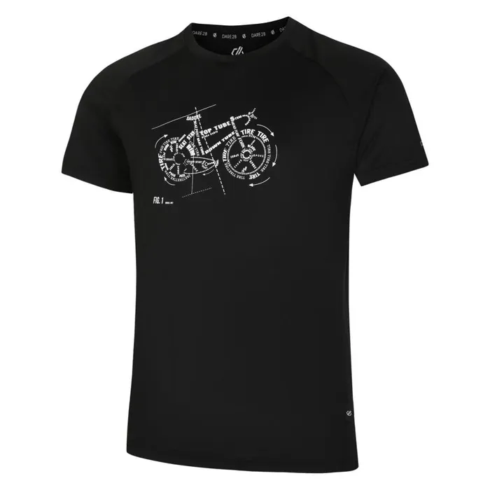 Dare 2b Tech TShirt Black Men Graphic TShirts
