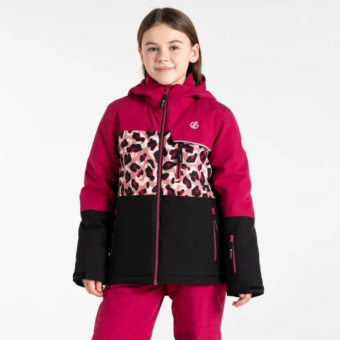 Dare 2b Traverse II Ski Jacket Berry Pink Rose Kids Ski Jackets