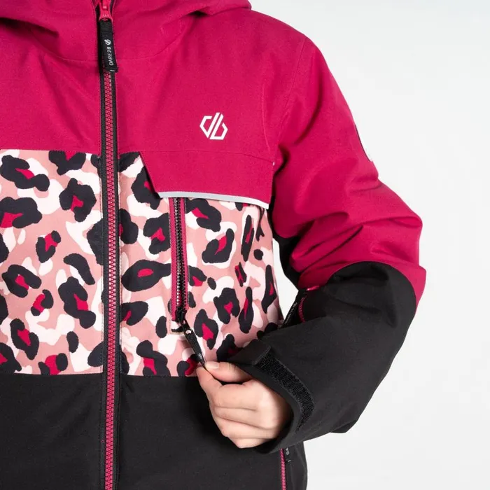 Dare 2b Traverse II Ski Jacket Berry Pink Rose Kids Ski Jackets