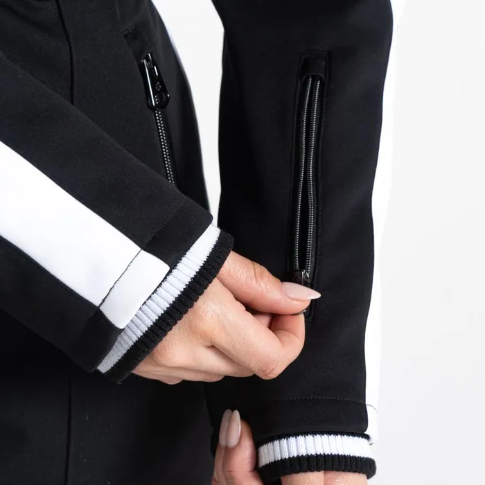 Dare 2b Upshill Ski Suit Black White Women Ski Jacket