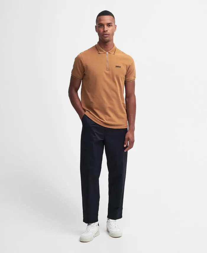 Dean Polo Shirt Desert Men Barbour Polo Shirts