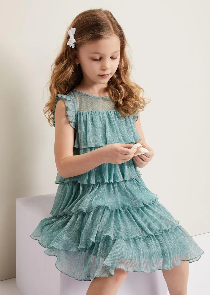 Destiny Plisse Dress Green Women Phase Eight Dresses