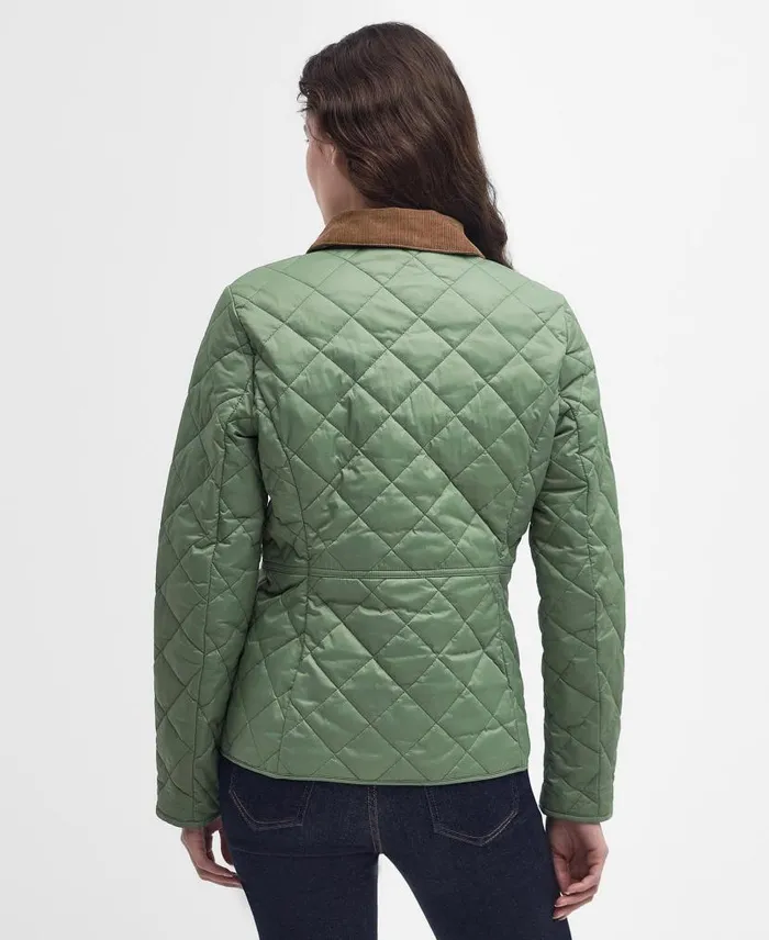 Deveron Quilted Jacket Bayleaf Women Barbour Quilted Jackets