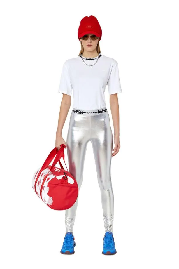 Diesel Awteepiperawt38 White Women TShirts and Tops