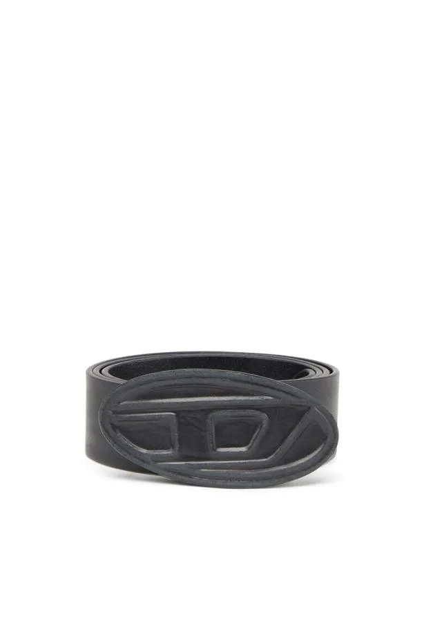 Diesel B1dr Scratch Black Men Belts