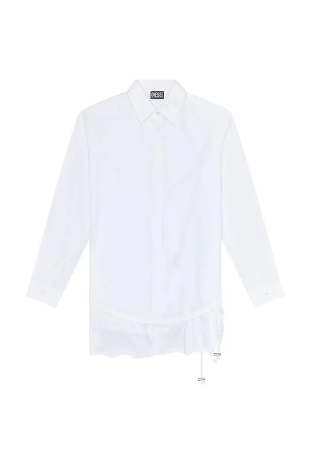 Diesel Centela White Women Dresses