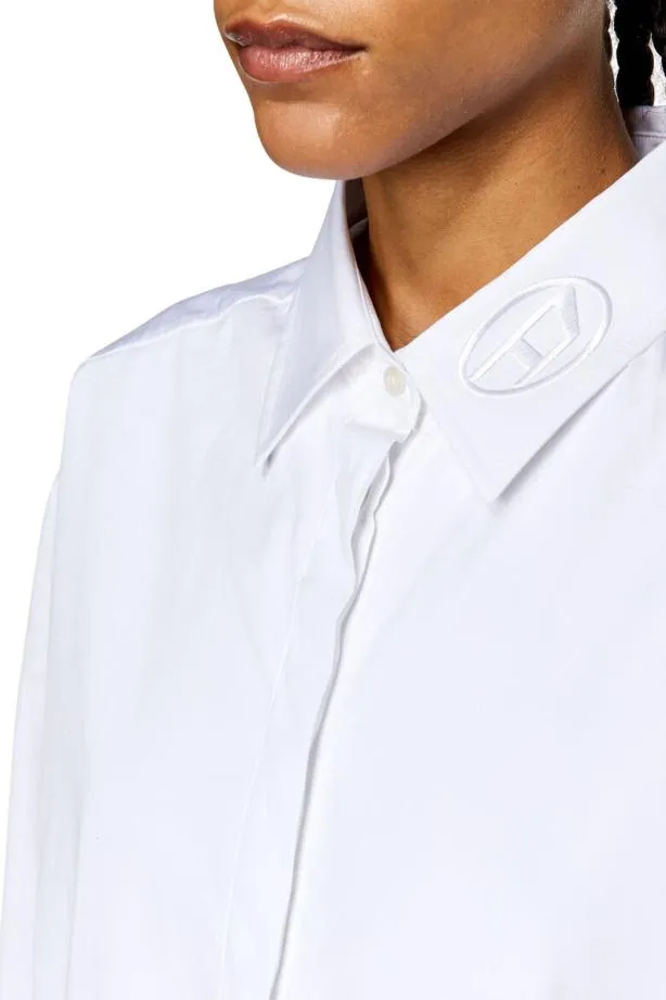 Diesel Centela White Women Dresses