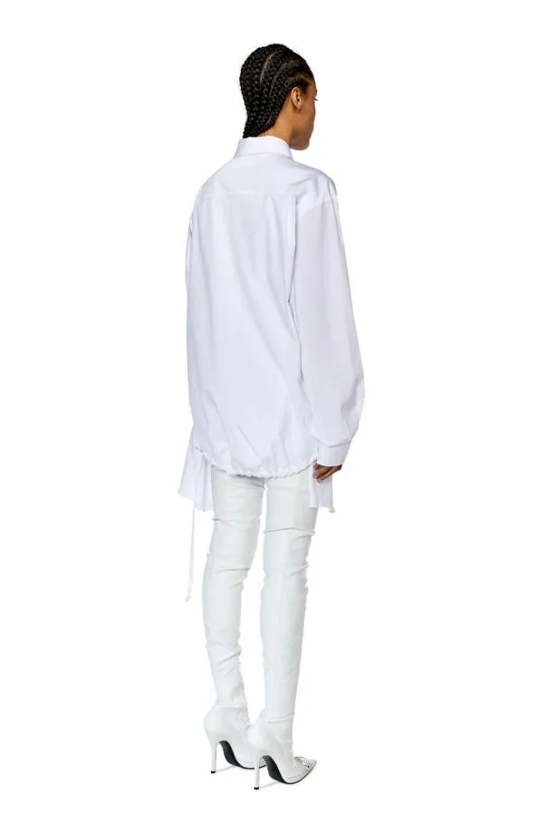 Diesel Centela White Women Dresses