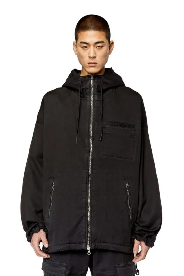 Diesel Dhennes Jogg Black Men Jackets
