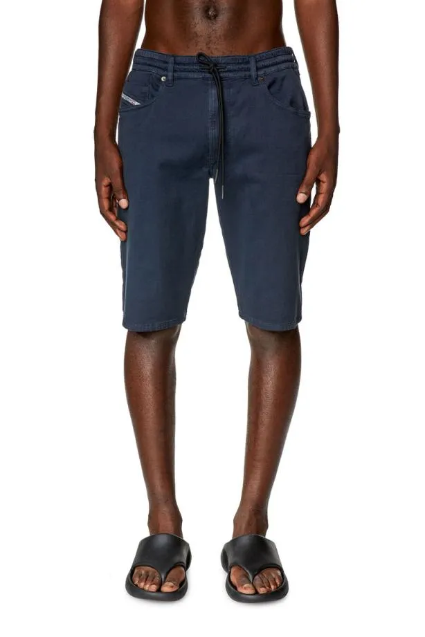Diesel Dkrooleyshort Jogg Blue Men Pants and Shorts