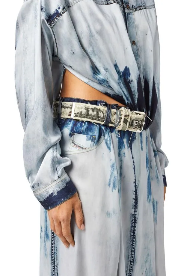 Diesel Dsuki Light Blue Women Dresses