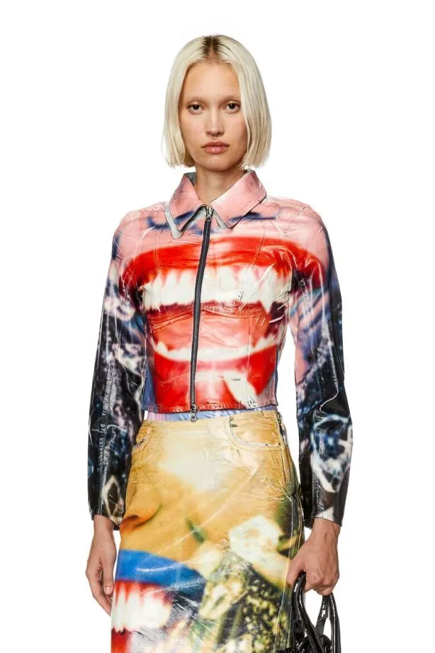Diesel Desmilyfsd Redpink Women Jackets