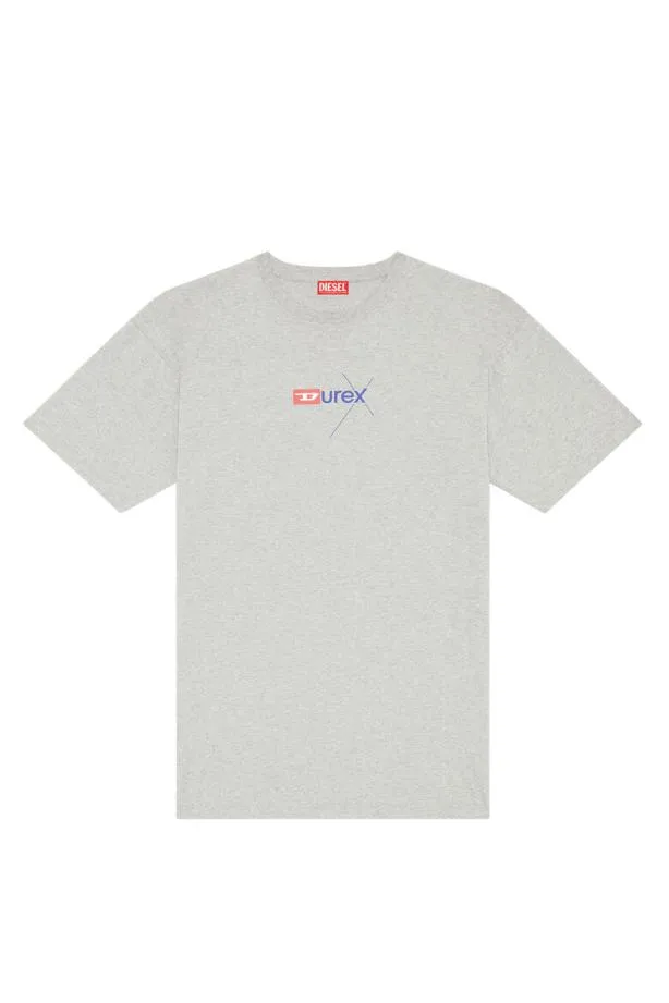 Diesel Dxtnlabel Grey MenWomen TShirts and Polos