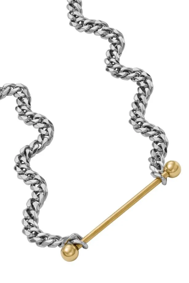 Diesel Dx1409 Silver MenWomen Jewelry