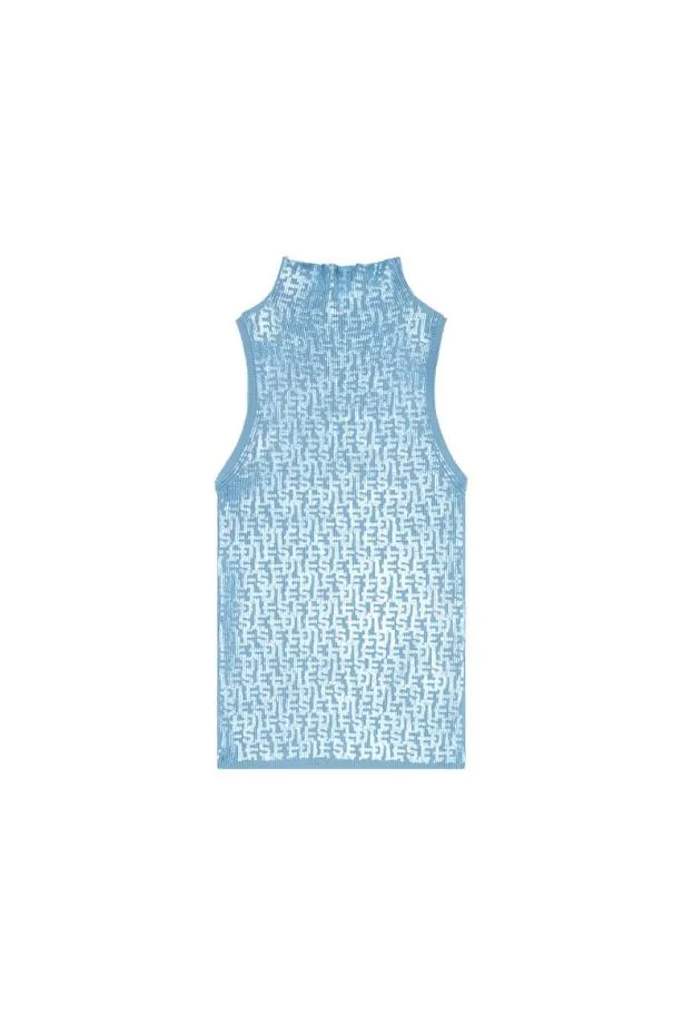 Diesel Ffmegeo Azure Women Knitwear