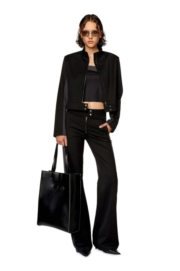 Diesel Ggauri Blackgrey Women Jackets