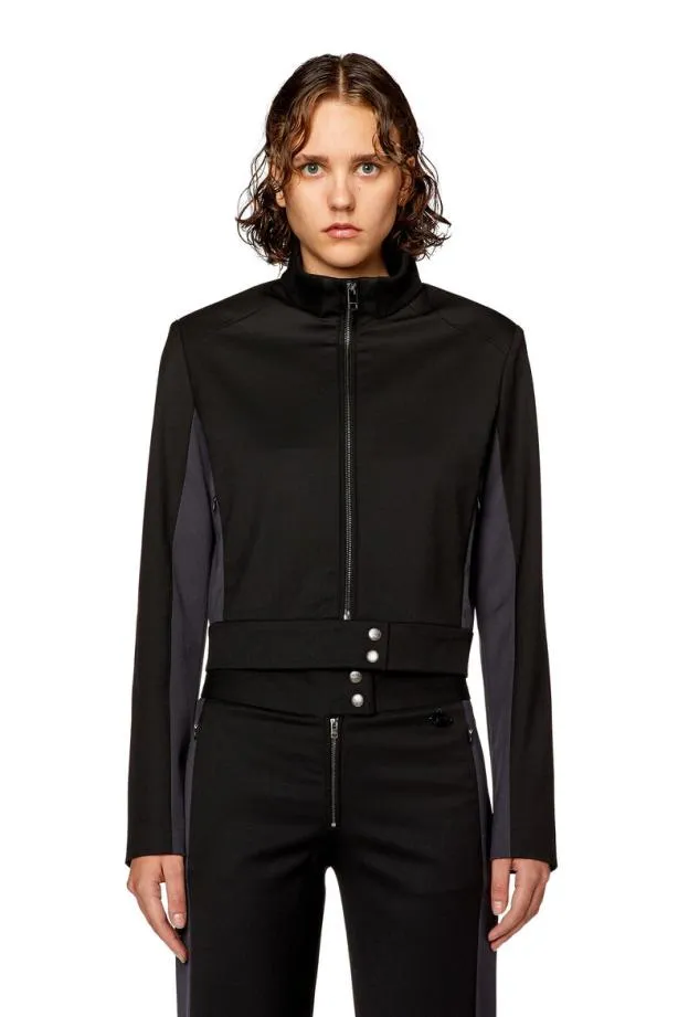 Diesel Ggauri Blackgrey Women Jackets