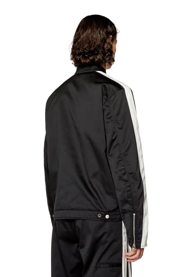 Diesel Jbeck Blackwhite Men Jackets