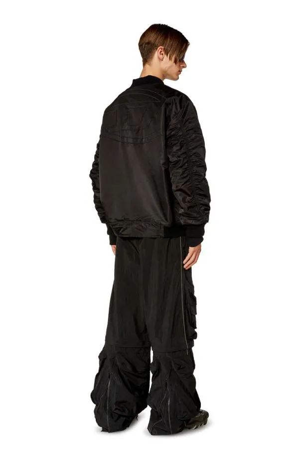 Diesel Jmattan Black Men Jackets