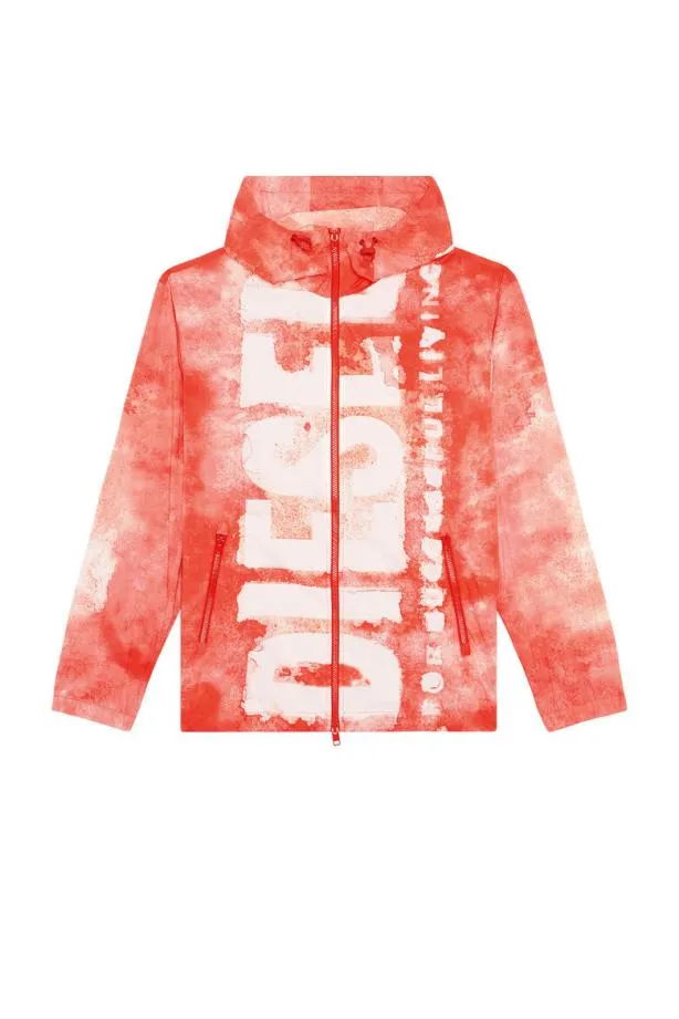 Diesel Jwarrettlogologo Redwhite Men Jackets