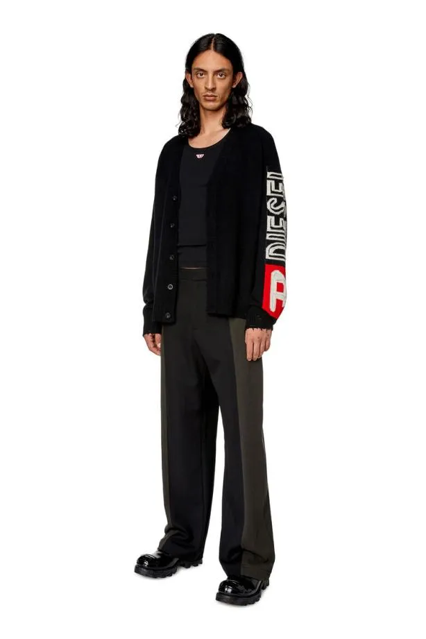 Diesel Ksarri Black Men Knitwear
