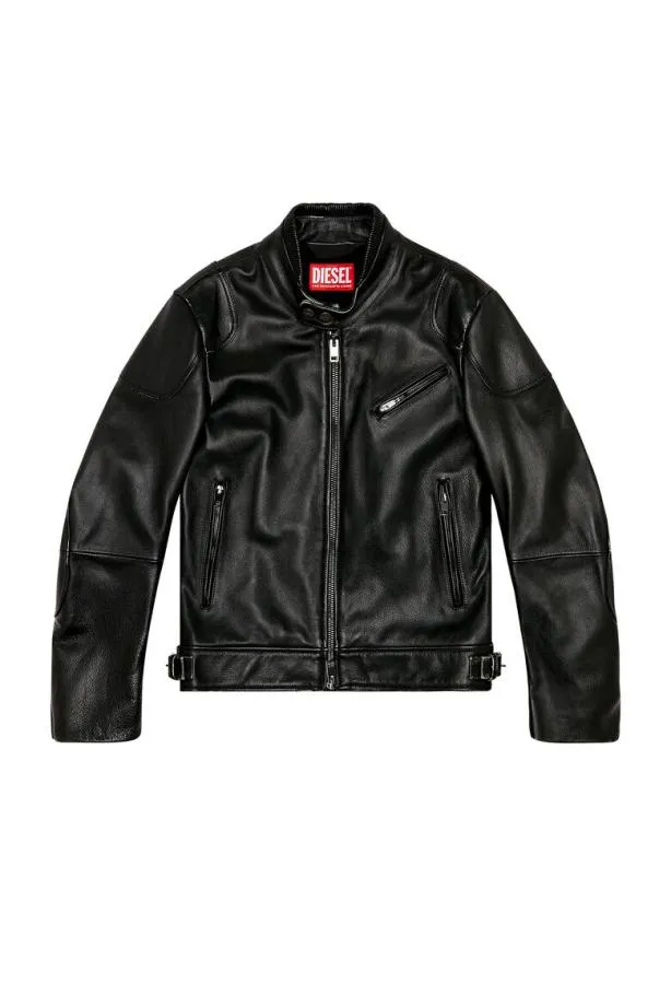 Diesel Lhein Black Men Jackets