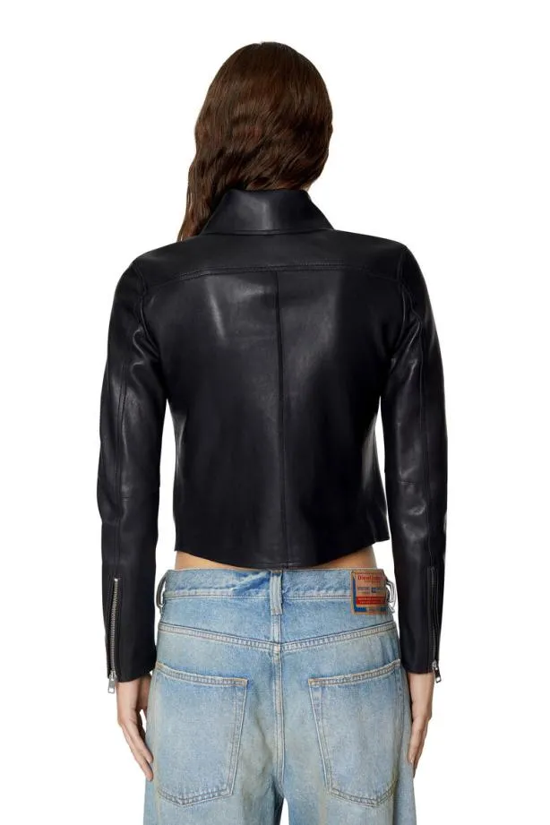 Diesel Lmelianw Black Women Jackets