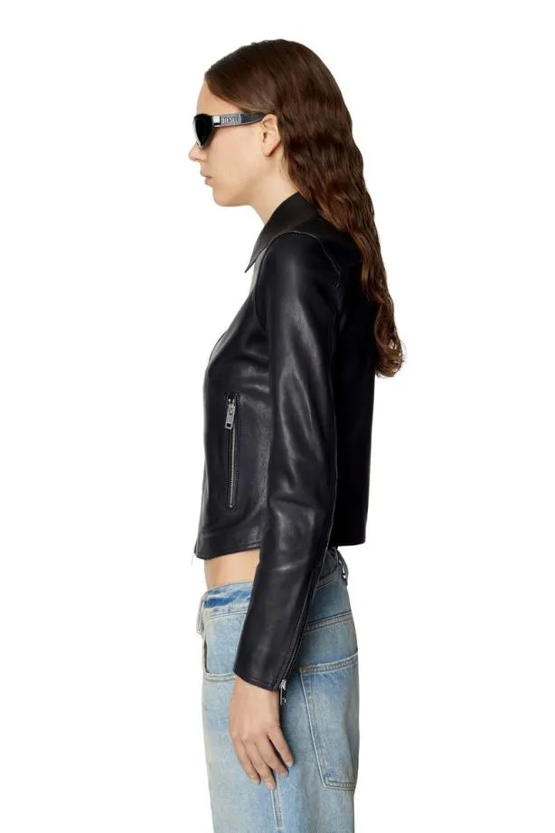 Diesel Lmelianw Black Women Jackets