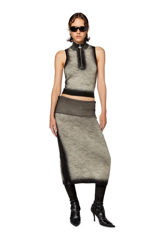 Diesel Mionio Grey Women Knitwear