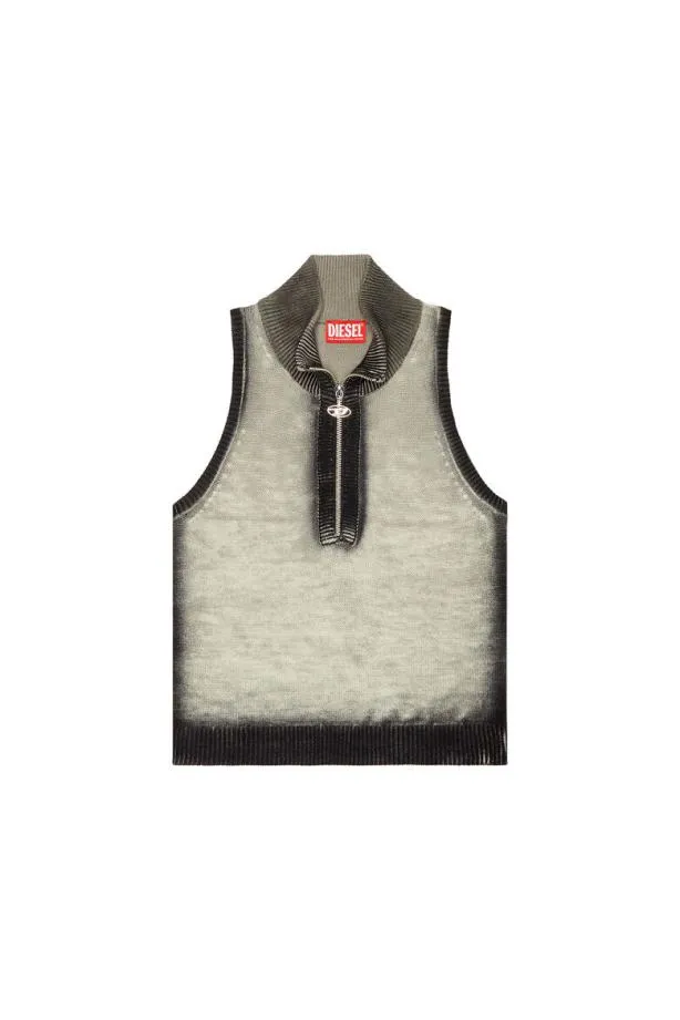 Diesel Mionio Grey Women Knitwear